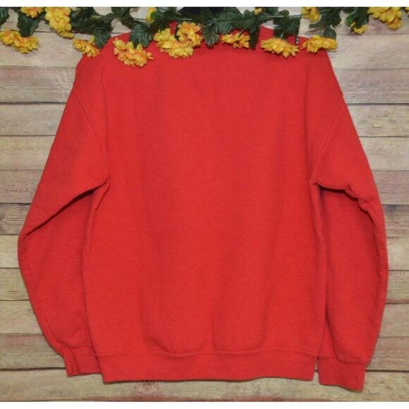 World Golf Hall of Fame Embroidered Logo Red Sweatshirt Size M Golf Lovers - Picture 5 of 8